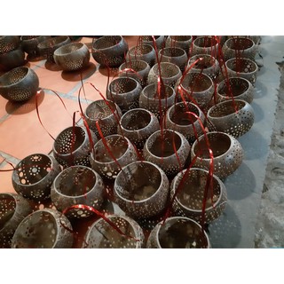Lồng Đèn Trung Thu bằng Gáo Dừa