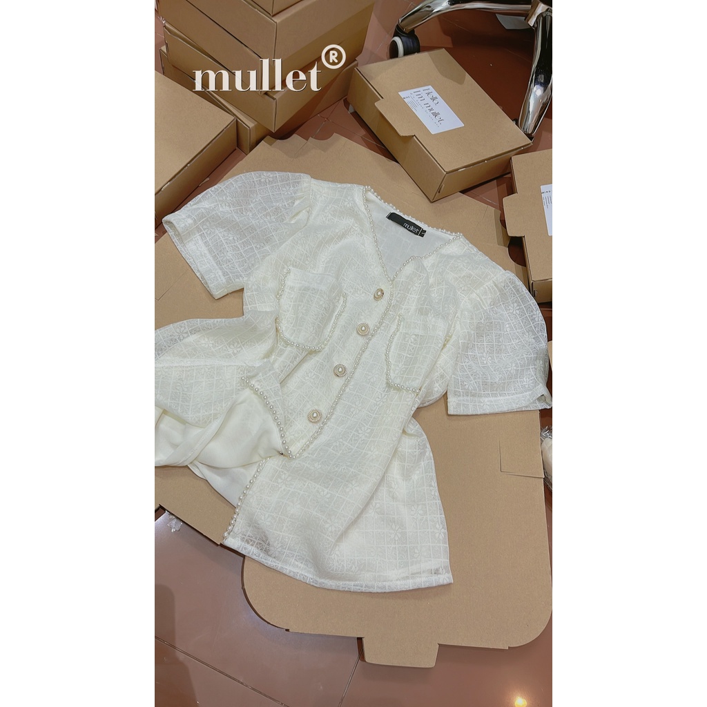 ÁO TƠ ÉP VIỀN NGỌC by Mullet