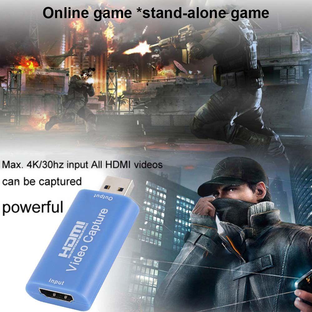 Thẻ Ghi Hình Video Trực Tuyến 1080P USB2.0 Sang HDMI 1 Cho Tv