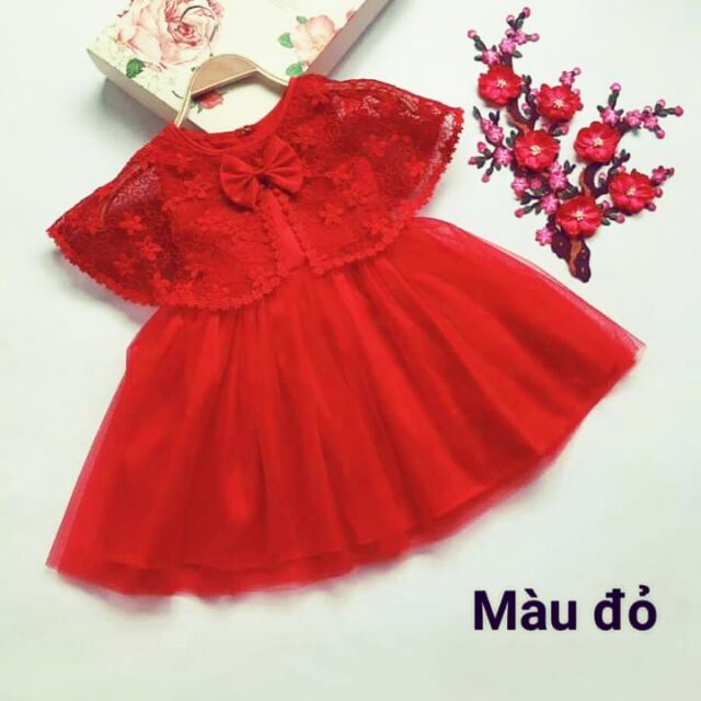 (10-22kg) Đầm tiệc Bé gái cao cấp