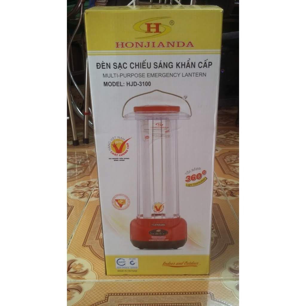 ĐÈN SẠC CHIẾU SÁNG KHẨN CẤP HONJIANDA (HJD-3100)