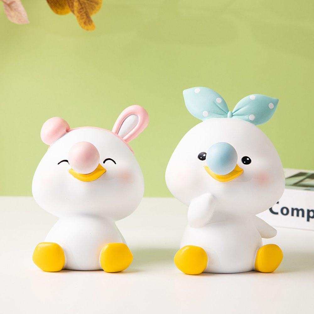 Mô Hình Chú Vịt Bằng Gỗ Thông Trang Trí Sân Vườn