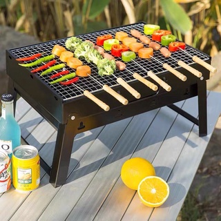 Bếp Nướng Than Hoa BBQ Ngoài Trời Không Khói