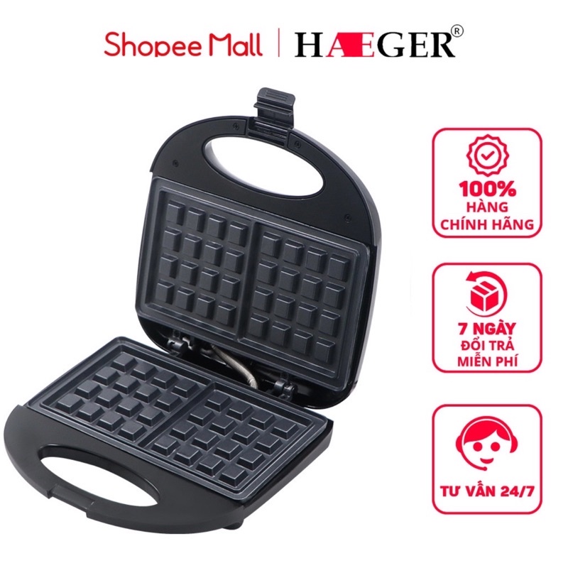Máy kẹp khuôn bánh mỳ Sandwich mini HAEGER HG- 202 750