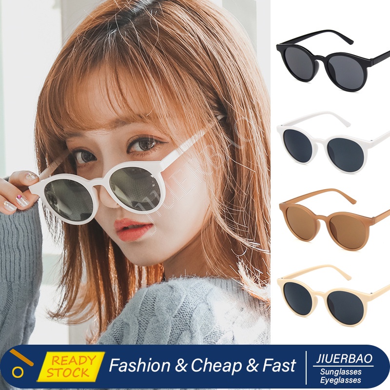 Kính Mát Gọng Tròn Oversized Phong Cách Hàn Quốc Thời Trang Cho Nữ