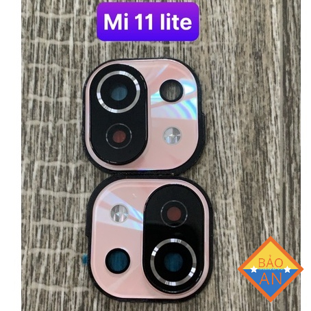 cụm kính camera mi 11 lite / kính camera mi 11 lite