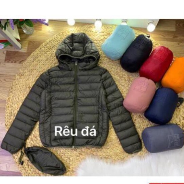 Áo phao nữ dáng ngắn mẫu áo khoác trần bông siêu nhẹ Unio chống nước chống nắng VNXK hottrend Lona AP01
