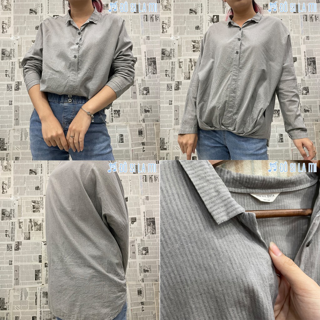 Áo Sơ Mi Xô Vintage Secondhand | Nhiều Mẫu | Số Đo Ở Phần Mô Tả | Đô Si La Mi |