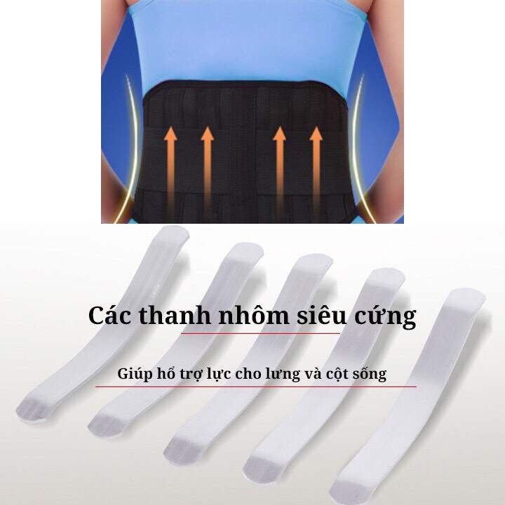 Đai hỗ trợ giảm đau lưng, đau cột sống và giảm mỡ bụng NA09