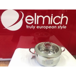 Nồi elmich inox 304 celestine 18cm, 20cm, 22cm, 24cm, 28cm 5275