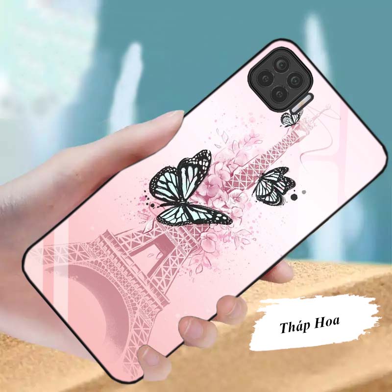 Ốp OPPO A73, A93 Lưng Kính Cường Lực Cao Cấp Mới Nhất