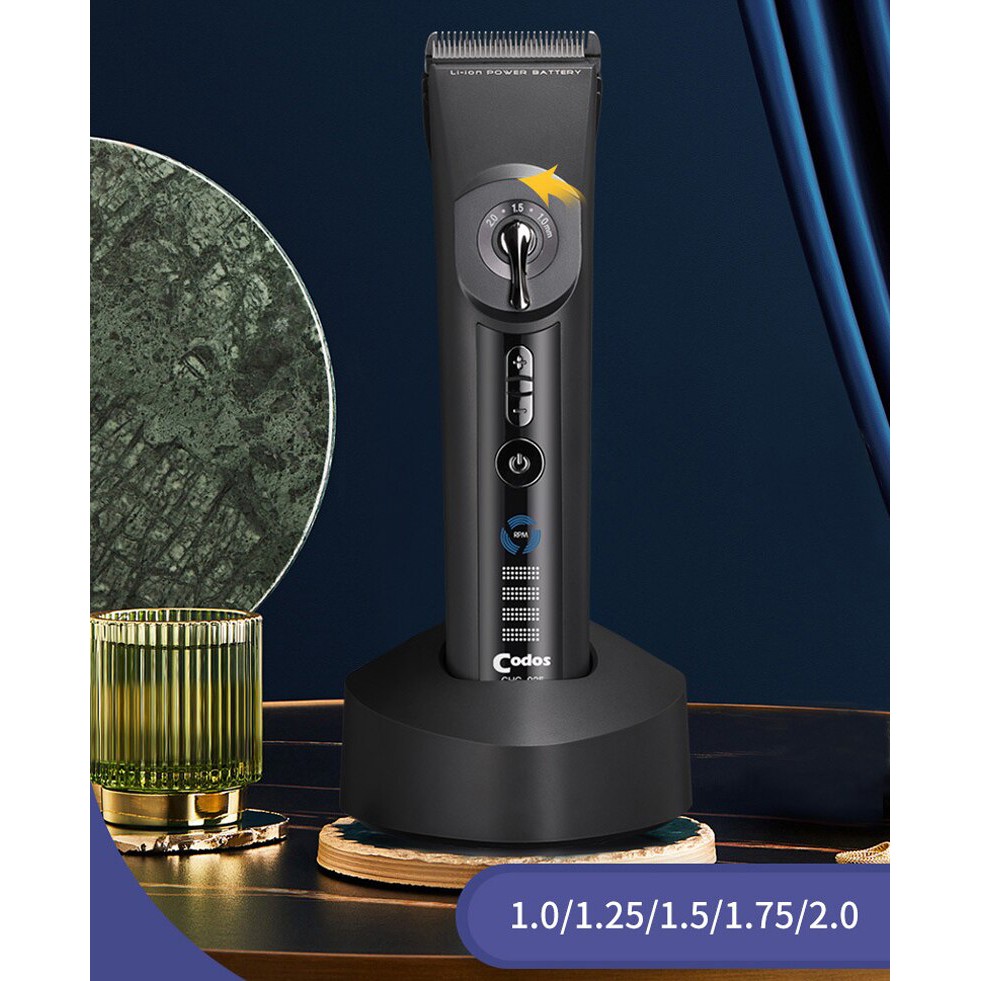 Tông đơ cắt tóc codos CHC-925 công suất 7w có đèn LED