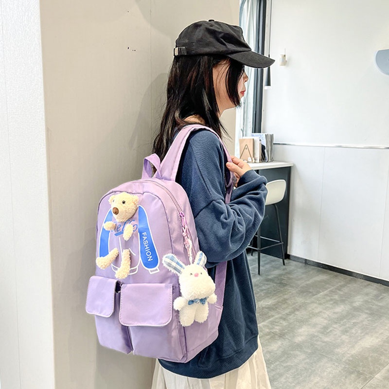 Balo Đeo Vai Cỡ Lớn Trọng Lượng Nhẹ Thời Trang Cho Nữ