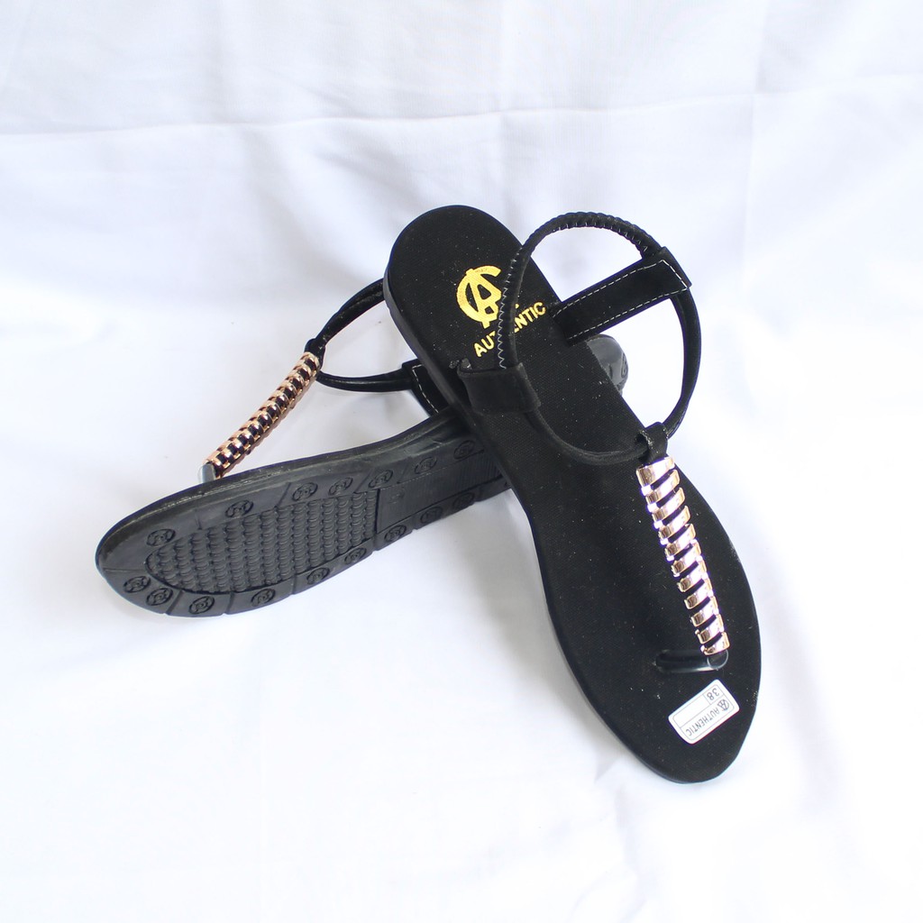 Giày Sandal Màu Đen Thiết Kế Mới Nhất Cho Nữ