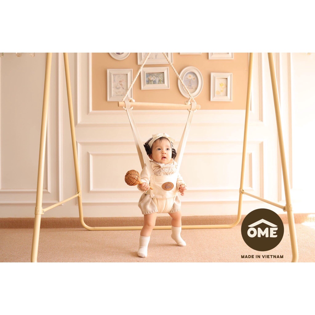 Bộ Nhún Nhảy Jumperkids Ome Vận Động Cho Bé Từ 3 Đến 6 Tháng Tuổi Giúp Phát Triển Cơ Và Xương