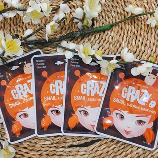 Mặt nạ miếng Crazy xuất xứ từ Hàn Quốc