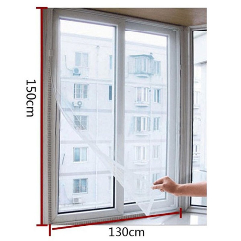 Rèm cửa sổ lưới chống muỗi và côn trùng bảo vệ màn hình 1.6m