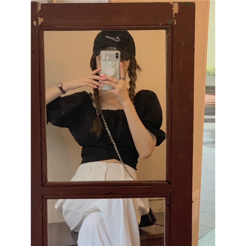 Áo croptop thắt nơ sau - Tikbook Store - Order