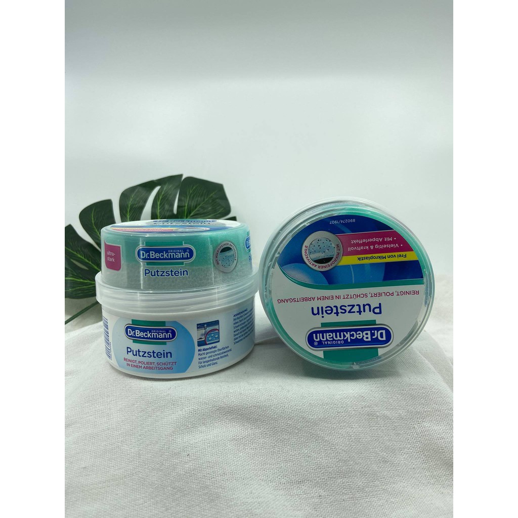 Bột DR.BECKMANN PUTZSTEIN TẨY SÁNG INOX, GẠCH, ĐÁ, KÍNH, RỈ, CỌ NỒI XOONG SIÊU SÁNG BÓNG