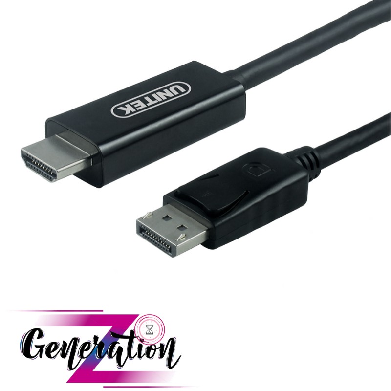 CÁP CHUYỂN DISPLAYPORT RA HDMI UNITEK (Y-5118CA)