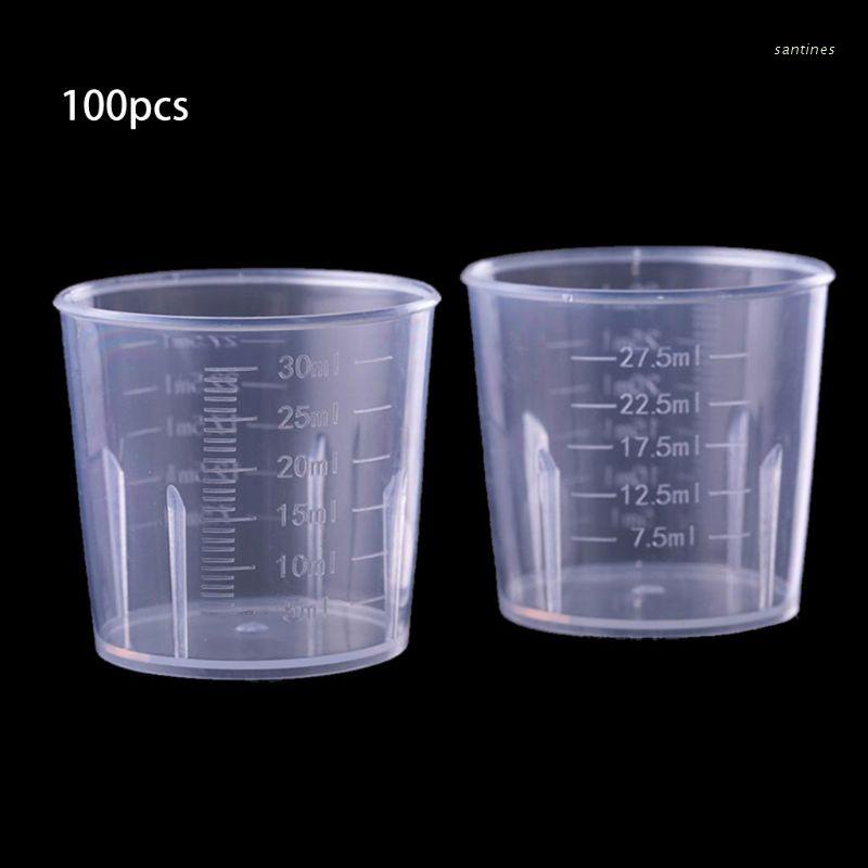 Set 100 cốc đo lường dùng làm trang sức resin epoxy 30ml