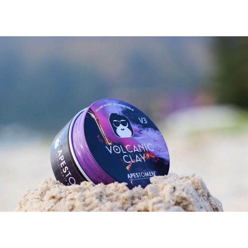 Sáp vuốt tóc Volcanic Clay Apestomen CHÍNH HÃNG chăm sóc tóc , giữ nếp tóc