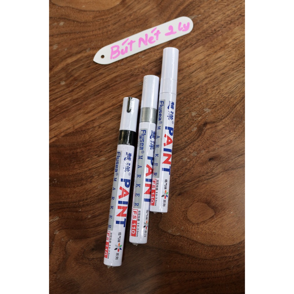 Bút sơn Paint Marker SP110 - SP120 nét 1ly 2ly thích hợp vẽ trên tất cả các bề mặt không trôi không phai màu