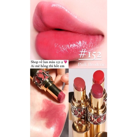 Son YSL Volupte Shine mới nhất 2022 Chính Hãng Fullbox 151 152 154 - Sẵn Ship💖