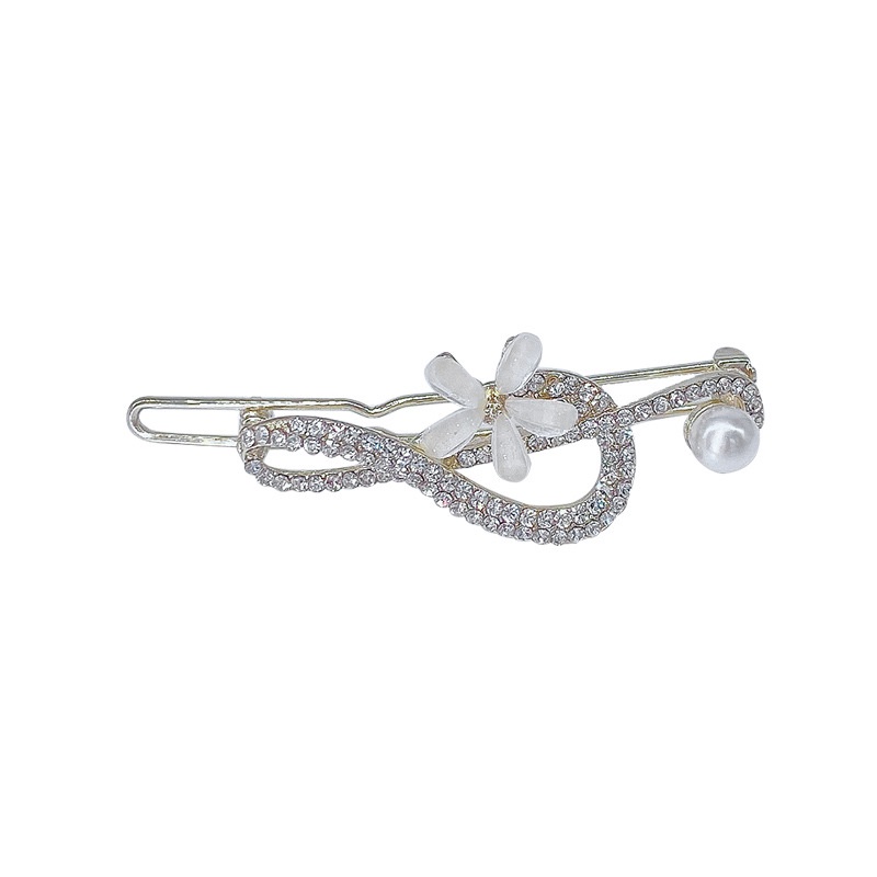 Kẹp Tóc Hình Chú Ếch Bằng Thủy Tinh Phong Cách Hàn Quốc Thanh Lịch