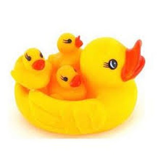 Bộ đàn vịt thả bồn tắm ( mẹ - con)