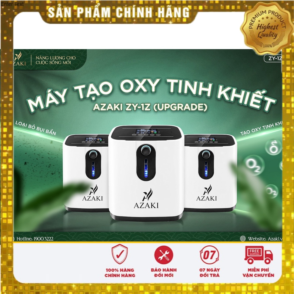 AZAKI ZY-1Z Upgrade | Máy Tạo Oxy Cao Cấp