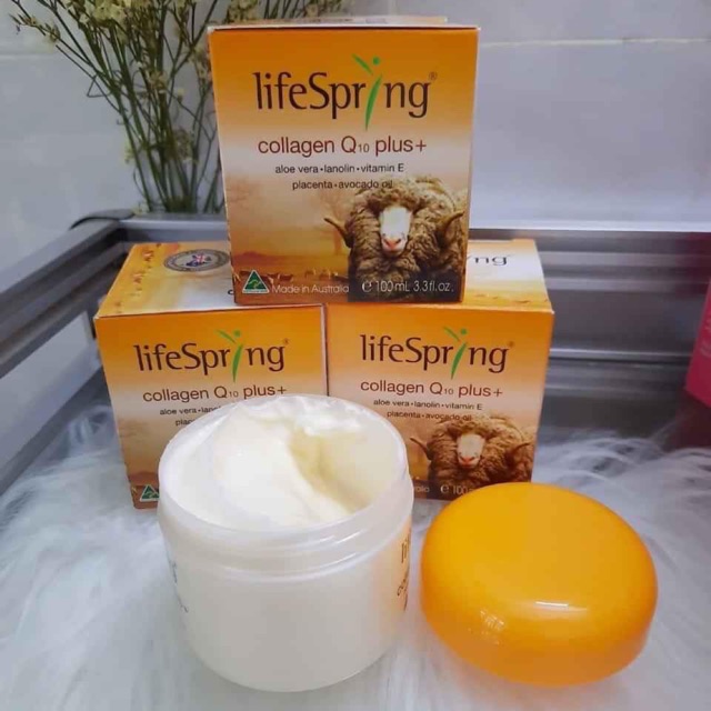 Kem Nhau Thai Cừu LifeSpring Q10 Plus+ Úc