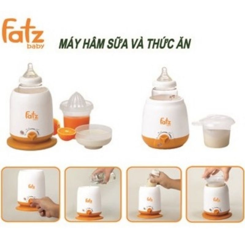 Máy hâm sữa FATZ baby siêu tốc 4 chức năng