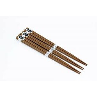 Set 3 đôi đũa gỗ 22,5cm (loại dày) (Hàng Nhật nội địa)