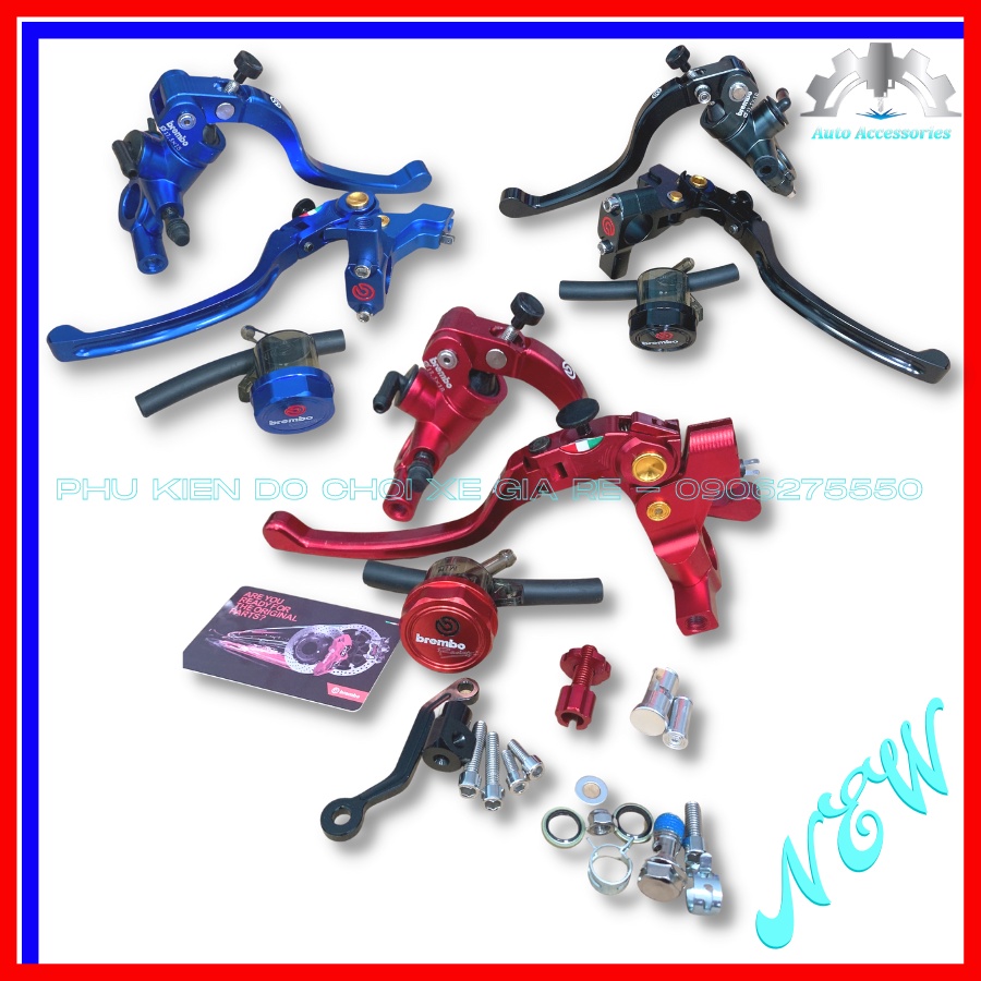 ️Cặp Tay Thắng Bình Dầu (BRCMBE) Thông Dụng cho XE CÔN &amp; TAY GA như Exciter Winner Raider Satria Sonic Vario AB, TẤT CẢ