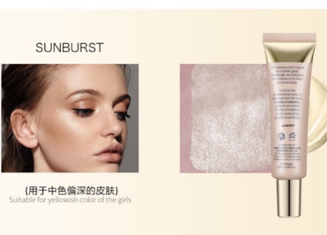 Kem Lót Bắt Sáng O.TWO.O High Light Rose Gold - Best Seller Of O.TWO.O