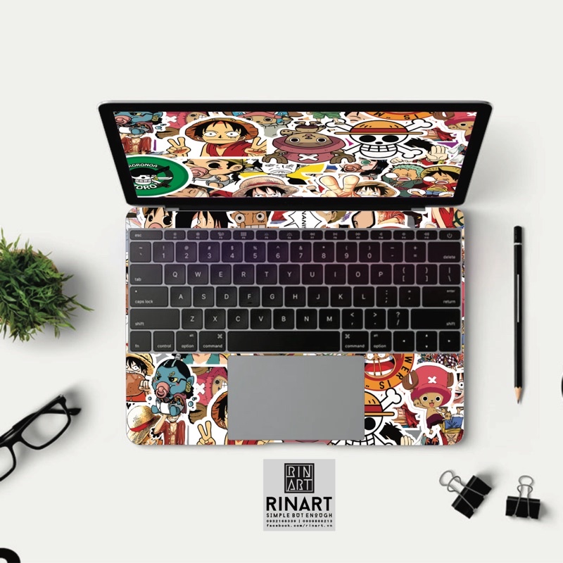 S69 - STICKER ONEPIE CÁ TÍNH DÁN TRANG TRÍ ĐIỆN THOẠI LAPTOP VALI MŨ BẢO HIỂM XE MÁY TỦ KỆ | RINART.VN