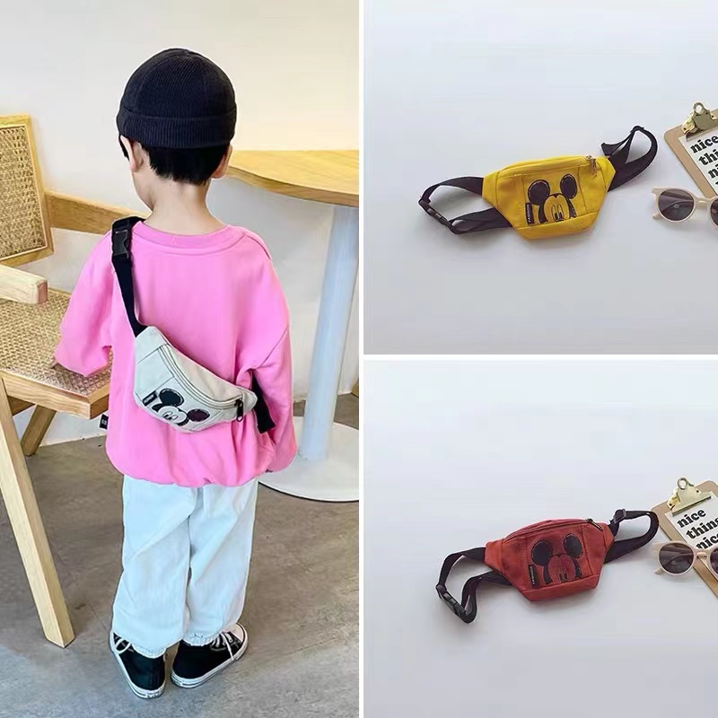 Túi Đeo Chéo Mini Kiểu Dáng Hoạt Hình Xinh Xắn Cho Bé