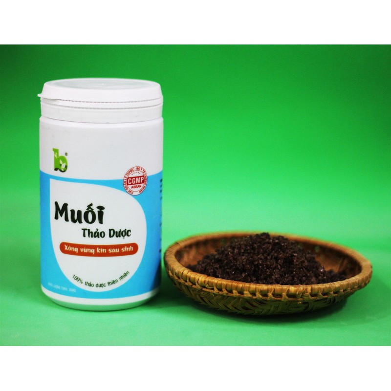 Muối thảo dược xông hơi vùng kín Bảo Nhiên 350gr - 2 hộp