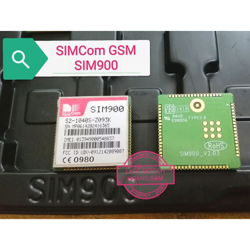 Mạch mô đun GSM GPRS SIM900 chính hãng