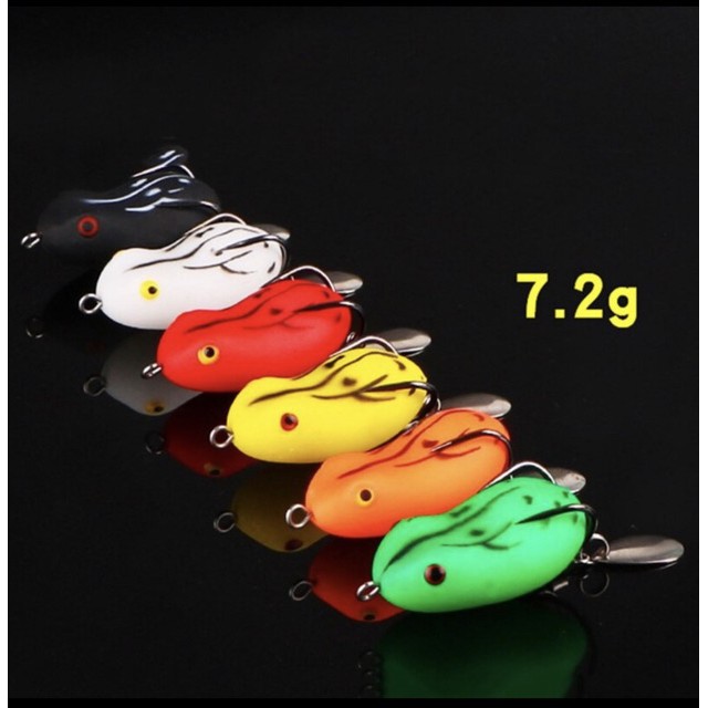 [FLASH SALE] Mồi giả câu cá lóc, Nhái hơi lure Super Frog giá rẻ siêu nhậy AD-8