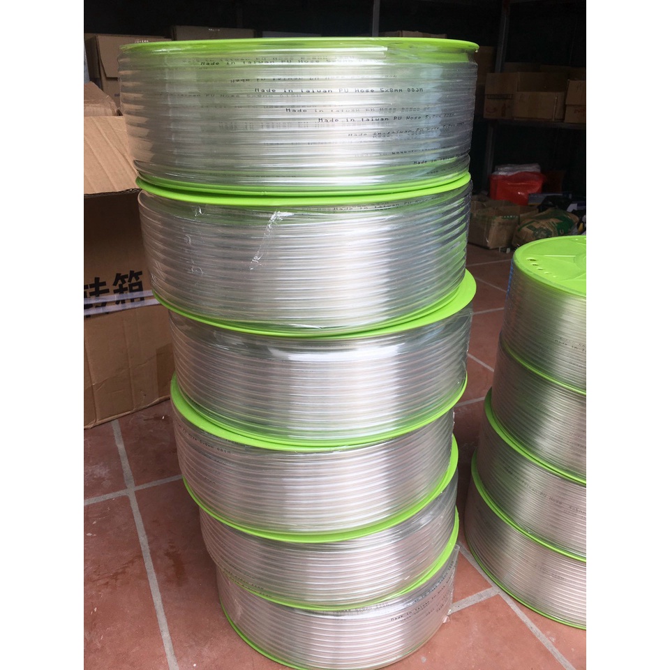 Ống PE phi 6, phi 8, phi 10, phi 12 chịu nhiệt độ cao, co giãn tốt trong lĩnh vực hóa chất...