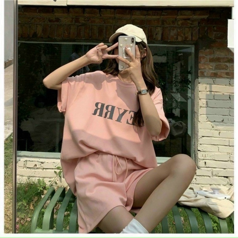 Sét Bộ Quần Áo Vải Cotton Phom Rộng , Đồ Bộ Mặc Ở Nhà Nữ MEYRR Kèm Ảnh Thật (Có Sẵn)