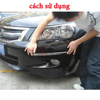 Bộ 04 Nẹp Chống Va Đập Và Trang Trí Xe