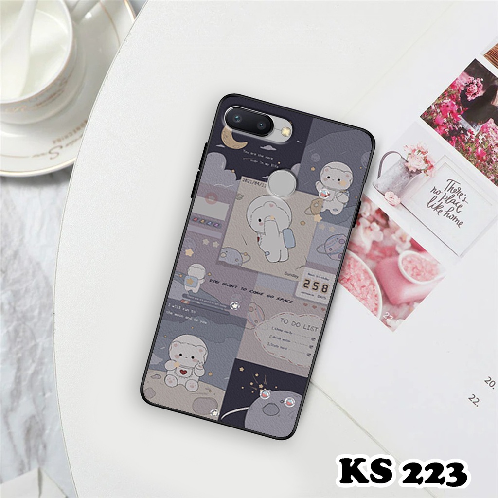 Ốp lưng Xiaomi Redmi 6 - Redmi 6A - Redmi 6X - Redmi 6 Pro - Ốp in hình thỏ con dễ thương - Lưng nhám Viền  TPU cao cấp