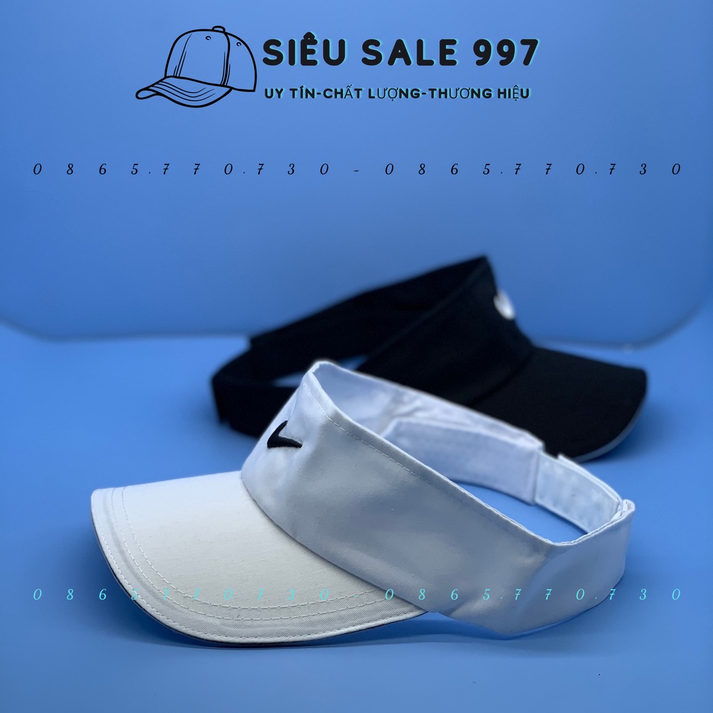 Mũ Lưỡi Trai Nữa Đầu Logo NAI KÌ Thể Thao Hàng Đẹp Như Hình, Nón Nữa Đầu Thời Trang Cá Tính