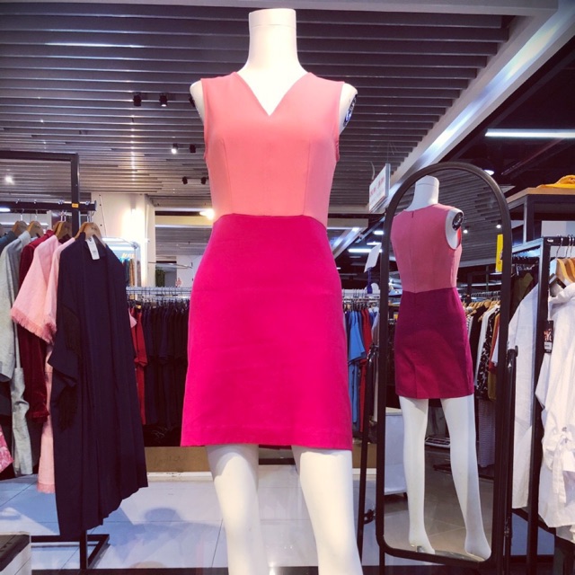 Đầm cổ tim, không tay, dáng A thời trang - MYM STORE