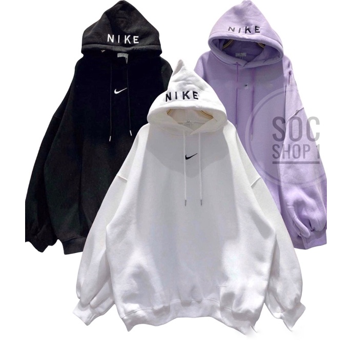 [RẺ VÔ ĐỊCH Áo Hoodie Dáng Rộng Tay Bồng, Áo Nỉ Tích Ngực Chữ Mũ ( Ảnh Thật )