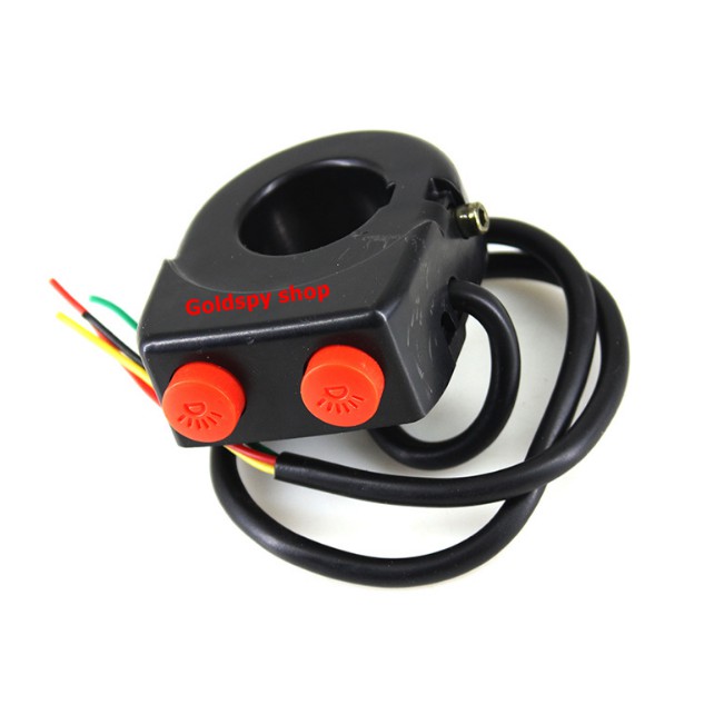 Cùm công tắc 2 nút gắn ghi đông đường kính 22mm( mẫu hai )
