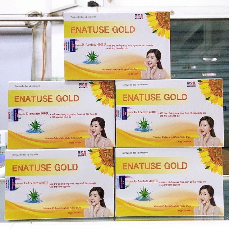 Viên uống bổ sung VITAMIN E (Enatuse Gold)/ 30 viên